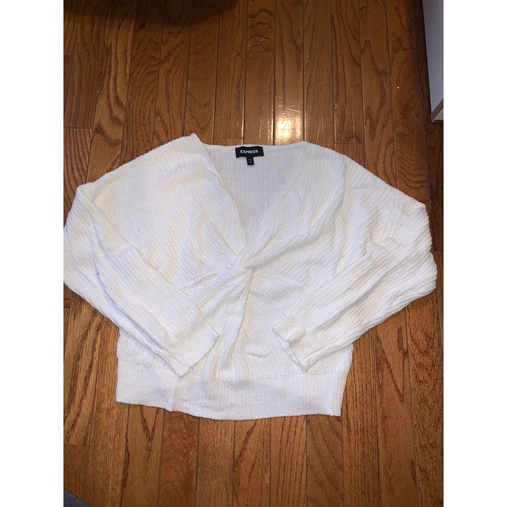 Express White Sweater